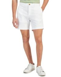 Michael Kors - Slim-fit Stretch Herringbone Twill 7" Shorts - Lyst