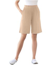 Woman Within - Plus Size 7-day Knit Short - Lyst