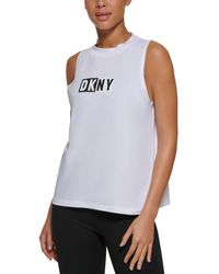 DKNY - Summer Tops Short Sleeve T-shirt - Lyst