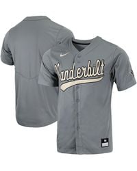 Men's Nike Cream Tennessee Volunteers Vapor Untouchable Elite Replica  Full-Button Baseball Jersey