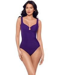Miraclesuit - Must Have Escape One-piece Allover Slimming Underwire Swimsuit - Lyst