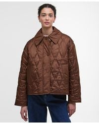 Barbour - Bernadette Collared Quilted Jacket - Lyst