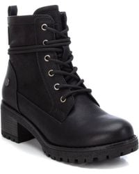Xti - Lace-up Booties By - Lyst
