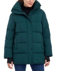 BCBGMAXAZRIA - Hooded Puffer Coat - Lyst
