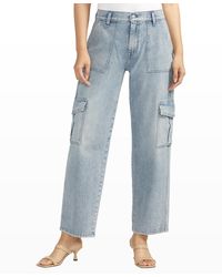 Silver Jeans Co. - Utility Cargo Jeans - Lyst