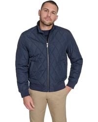 Dockers - Quilted Bomber Jacket - Lyst