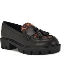 Nine West - Marela Tassel Lug Sole Loafers - Lyst