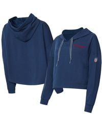 Concepts Sport - Uswnt Elevation Tri-blend Long Sleeve Pullover Hoodie - Lyst