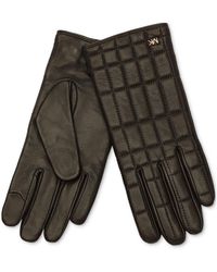 Michael Kors - Michael Quilted Leather Tech Gloves - Lyst