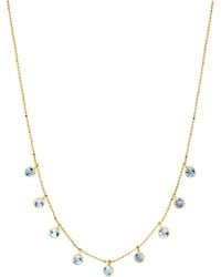 Effy - Effy Sky Blue Topaz Dangle Collar Necklace (2-5/8 Ct. T.w. - Lyst
