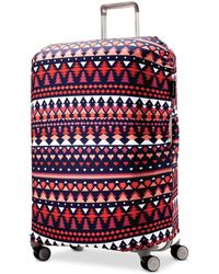 samsonite printed luggage cover