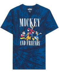 Hybrid - Mickey Friends Wash Graphic T-shirt - Lyst