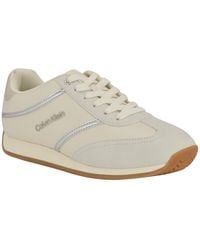 Calvin Klein - Avyenna Retro Lace-up Sneakers - Lyst