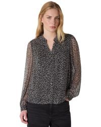 Whistles - Dragonfly Print Blouse - Lyst