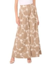 1.STATE - Elastic Waistband Wide-leg Pants - Lyst