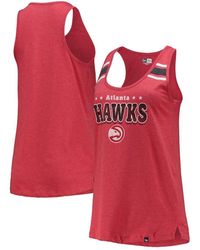 KTZ - Atlanta Hawks Scoop-neck Racerback Tank Top - Lyst