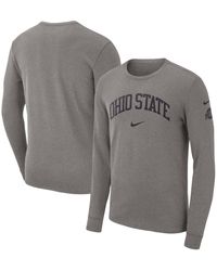 Nike - Ohio State Buckeyes Arch 2-hit Long Sleeve T-shirt - Lyst