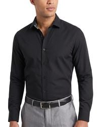 Tom Baine - Slim Fit Performance Solid Button Down Shirt - Lyst