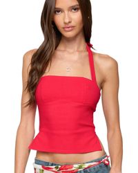 Edikted - Dara Halter Top - Lyst