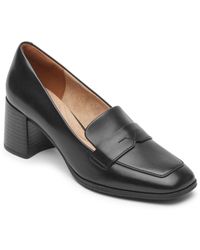 Rockport - Violetta Penny Leather Loafer - Lyst