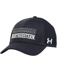 Under Armour - Northwestern Wildcats 2024 Sideline Blitzing Trucker Adjustable Hat - Lyst