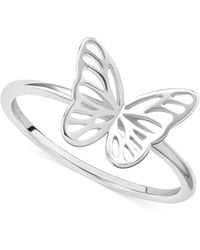 Giani Bernini - Openwork Butterfly Ring In Sterling Silver, Created For Macy's - Lyst