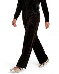 PUMA - Ess Elevated Comfort Velour Straight-leg Pants - Lyst