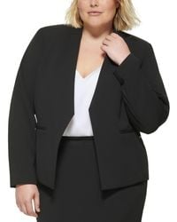 Calvin Klein - Water Resistant Soft Shell Open Bottom Jacket (Standard And Big Tall) Jacket, Spandex/Polyester - Lyst
