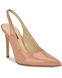 Nine West - Feather Slingback Stiletto Pumps - Lyst