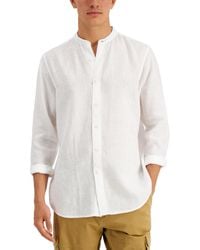 Club Room - 100% Linen Shirt - Lyst