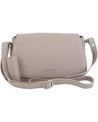 Mancini - Pebbled Isabella Leather Crossbody Handbag - Lyst