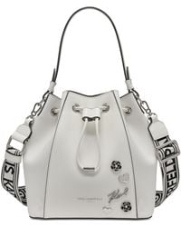 KARL LAGERFELD - Adele Bucket Bag - Lyst