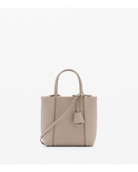 Mango - Handles Mini Rectangular Handbag - Lyst