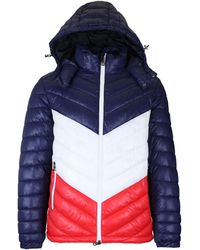 Galaxy By Harvic - Heavyweight Quilted Hooded Puffer Bubble Jacket - Lyst