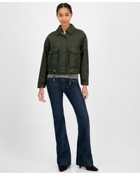 Michael Kors - Michael Reversible Bomber Barn Jacket - Lyst