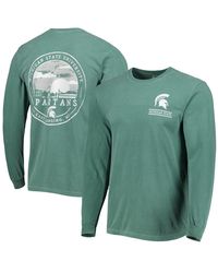 Image One - Michigan State Spartans Circle Campus Scene Long Sleeve T-shirt - Lyst
