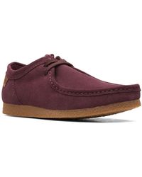 clarks maroon shoes