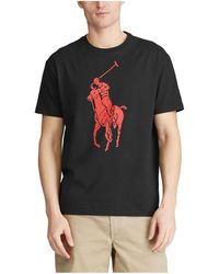 mens big pony t shirt