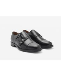 Mango - Double Buckle Leather Shoes - Lyst
