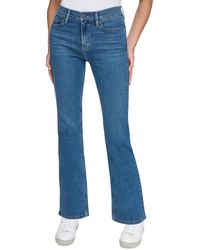 Calvin Klein - High-rise Whisper Soft Bootcut Jeans - Lyst