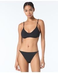 Michael Kors - Oval Link Swim Bralette Top - Lyst