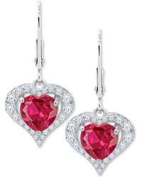 Macy's - Lab-grown Pink Sapphire (2-7/8 Ct. T.w - Lyst