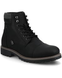 Vance Co. - Yukkon Round Toe Boots - Lyst