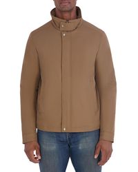 Ben Sherman - Stand-collar Zip-and-snap Jacket - Lyst