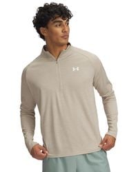 Under Armour - Ua Tech Space-dyed 1/2-zip Performance Sweatshirt - Lyst