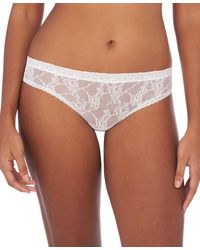Natori - Bliss Allure One Size Lace Thong Underwear 771303 - Lyst