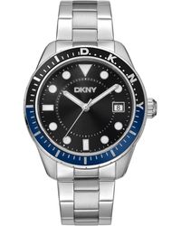 DKNY - Crosby Sport Stainless Steel Bracelet Watch - Lyst