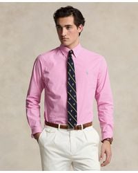 Polo Ralph Lauren - Classic-fit Gingham Stretch Poplin Shirt - Lyst
