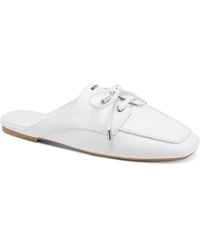 DKNY - Delmar Slip-on Boat Mule Flats - Lyst