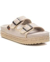 Xti - Suede Flat Sandals By - Lyst